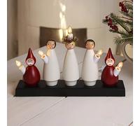 STAR TRADING Candelabro Luciakör con 5 velas