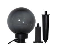 Star Trading Decoración exterior Orby 24 cm Negro