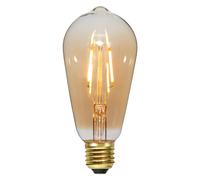 STAR TRADING E27 con filamento LED 0,75W 2.000K vidrio ámbar EC:EPREL:1013829