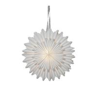Star Trading Estrella de adviento Crystal Ø55 cm blanco