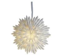 Star Trading Estrella de adviento Ice Ø50 cm blanco
