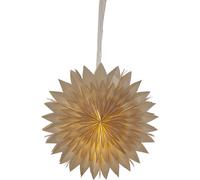 Star Trading - Estrella de Navidad - Estrella de papel Dis - Beige - 50cm