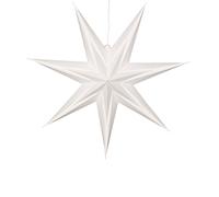 Star Trading Estrella de papel Holly 60 cm Blanco