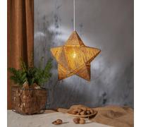 STAR TRADING Estrella decorativa Rappe cuerdas papel, colgante