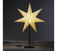 STAR TRADING Estrella pie Frozen 7 puntas negro/estrella blanco