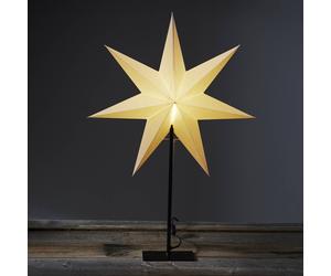 STAR TRADING Estrella pie Frozen 7 puntas negro/estrella blanco