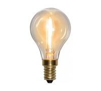 Star Trading Fuente de luz E14 LED Globe 0.8 W Transparent