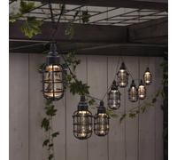 STAR TRADING Guirnalda de luces LED solar Cage, 8 luces