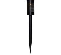Star Trading - Iluminación solar - Bolardo solar Blace - Negro - 46cm