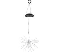 Star Trading - Iluminación solar - Decoración solar Firework Solar - Negro - 50cm