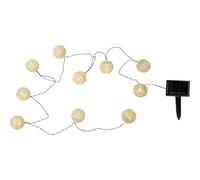 Star Trading - Iluminación Solar - Festival Solar String - Oro - 7cm
