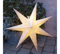 STAR TRADING IP44 - estrella Alice interior/exterior, blanco True