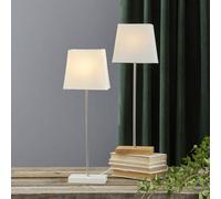 STAR TRADING Lámpara Combi Pack estrella y pantalla, pie marrón