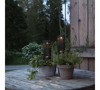 STAR TRADING Lámpara decorativa solar LED Izola, pica, set 2 True