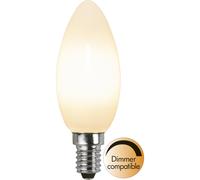 Star Trading - Lámpara LED E14 C35 Filamento Opaco RA90 - 5.0w - 3000K - Regulable