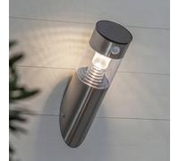 STAR TRADING Lámpara LED solar de pared Marbella con detector de movimiento True
