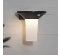 STAR TRADING Lámpara LED solar de pared Valta con detector de movimiento