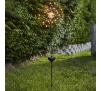 STAR TRADING Lámpara LED solar Firework pica de tierra, 100 cm