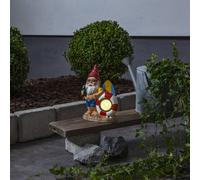 Star Trading - Iluminación solar - Decoración solar Gnomy - Multi - 23cm