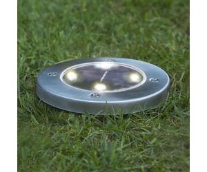 STAR TRADING Lámpara LED solar Lawnlight con varilla de anclaje
