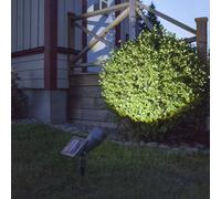 STAR TRADING Lámpara LED solar Powerspot, pantalla ajustable