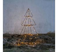 STAR TRADING LED decoración exterior Light Tree Foldy, altura 135 cm