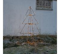 STAR TRADING LED decoración exterior Light Tree Foldy, altura 170 cm True