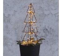 STAR TRADING LED decoración exterior Light Tree Foldy, altura 90 cm