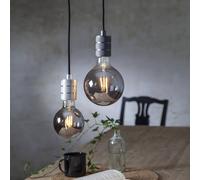 STAR TRADING LED globo E27 1,8W Plain Smoke 2.100K Ø 95mm EC:EPREL:675459