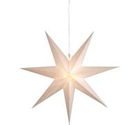 Star Trading - Poinsettia - Punto Estrella de Papel - Blanco - 100cm