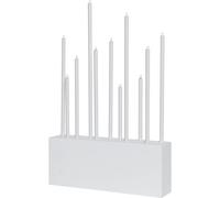 Star Trading - Portavelas de Adviento Buzz - Blanco - 43cm