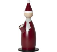 Star Trading - Portavelas de Adviento lucia Classic - Rojo - 28cm