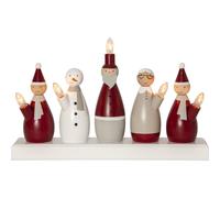 Star Trading - Portavelas de Adviento Santa familia - Multi - 20.5cm