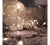 STAR TRADING Ramillete de luces LED Dew Drops con baterías