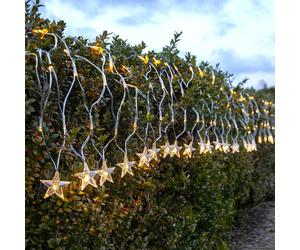 STAR TRADING Red luces LED StarNet plástico transparente longitud 480cm 160 LEDs