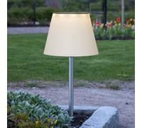 STAR TRADING Solini lámpara LED con pica, blanca/plateada, altura 90 cm