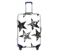 Star Travel - Funda protectora elástica para maleta, a prueba de arañazos, varios tamaños, Blanco, S