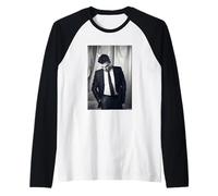 Star Trek Actor Zachary Quinto Heroes de Michael Grecco Camiseta Manga Raglan