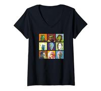 Star Trek Alien Squares Camiseta Cuello V