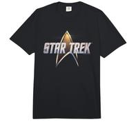 Star Trek Badge Logo Comfort Colors Adult Heavyweight T-Shirt