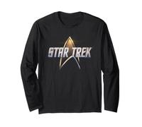 Star Trek Badge Logo Manga Larga