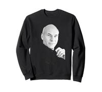 Star Trek Capitán Jean Luc Picard Actor Patrick Stewart 1988 Sudadera