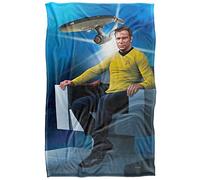 Star Trek Captains Chair - Manta Supersuave con Tacto Sedoso, 91 x 147 cm