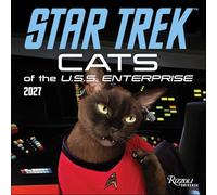 Star Trek: Cats 2027 Wall Calendar