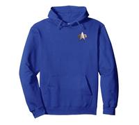 Star Trek Deep Space 9 Science Emblem Sudadera con Capucha, Unisex para Adultos, Azul Real, XL