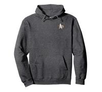 Star Trek Deep Space 9 Science Emblem Sudadera con Capucha, Unisex para Adultos, Jaspeado Oscuro, XL