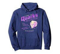 Star Trek: Deep Space Nine Come To Quark's Bar Vintage Logo Sudadera con Capucha, Unisex para Adultos, Azul Marino, XL