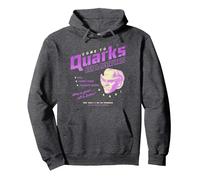 Star Trek: Deep Space Nine Come To Quark's Bar Vintage Logo Sudadera con Capucha, Unisex para Adultos, Jaspeado Oscuro, S
