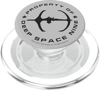 Star Trek: Deep Space Nine Property of DS9 Grey Badge PopSockets PopGrip para MagSafe