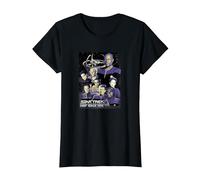 Star Trek DS9 Space Station Crew Portraits Camiseta, Mujer, Negro, XL